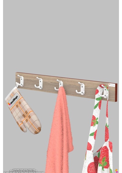 Arı 15 Kancalı Mutfak Askısı 3'lü Set 71,4x9,6 Cm - Şık Tasarım, Çok Amaçlı Düzenleyici Ve Yer Tasarrufu Çok Renkli Arı 15 Kancalı Mutfak Askısı 3'lü Set 71,4x9,6 Cm - Şık Tasarım, Çok Amaçlı Düzenleyici Ve Yer Tasarrufu Çok Renkli