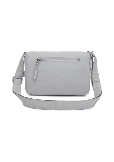 Smart Bags Mikro Poly Kumaş Postacı Kadın Çantası 3333 Gri