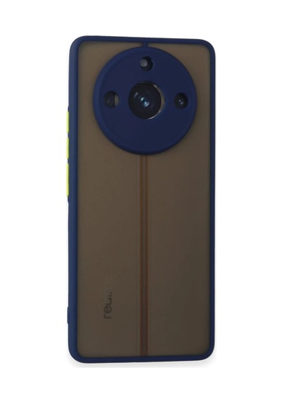 Realme 11 Pro Uyumlu Kılıf Montreal Silikon Kapak - Lacivert