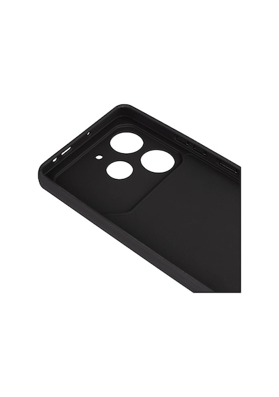 Ardemix Tecno Pova 6 Pro Kılıf Biye Silikon - Siyah Siyah