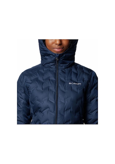Columbia Delta Ridge Iı Down Hooded Jacket Kadın Outdoor Mont Wk2769 Lacivert
