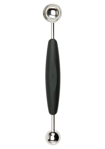 Oxo Good Grips Paslanmaz Çelik Kavun Kesicisi, Siyah/gümüş Diğer