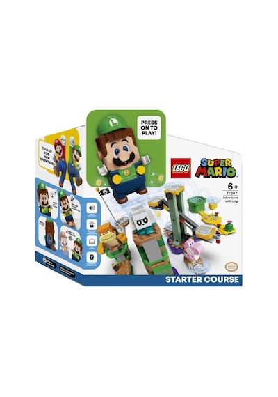 LEGO® Super Mario 71387 Luigi ile Maceraya Başlangıç Seti 280 Parça