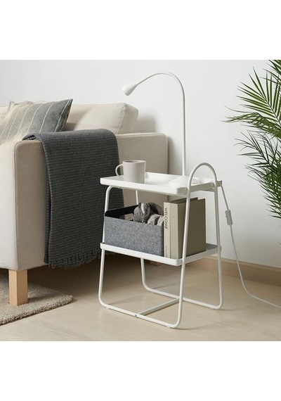 Ikea Hattasen Komodin, Beyaz, 43x27x58 Cm