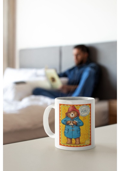 Beyaz Kupa Bardak Paddington Peru Seyahat