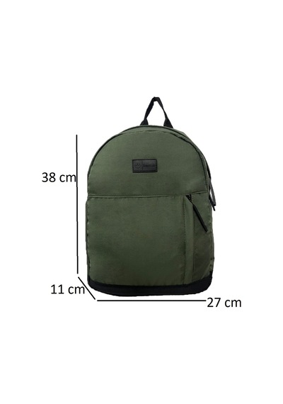 Bagslab Haki Su Geçirmez Kumaş Sırt Çantası 1029 Haki