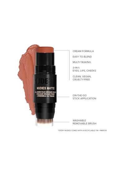 Nudestix Nudies Bronze Mat Krem Bronzlaştırıcı Stick Sunkissed 7gr Sunkissed