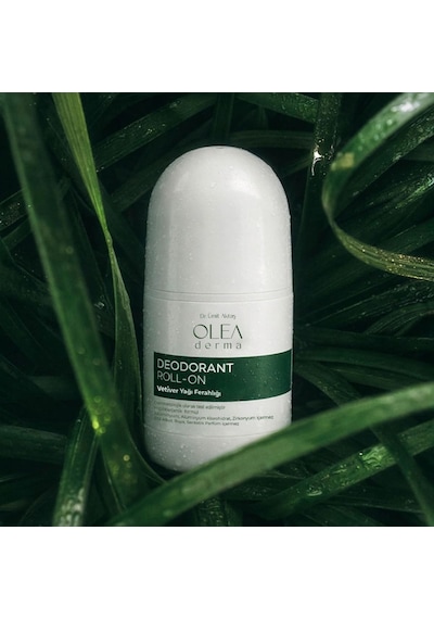 Oleaderma Roll-on Deodorant Vetiver Yağı - 50 Ml