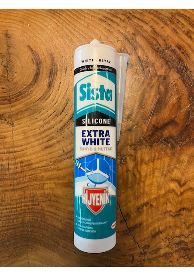 Sista Hijyenik Extra Whıte Beyaz Silikon 280 Ml