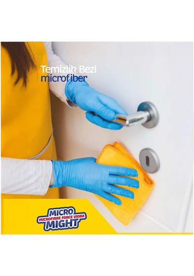 Viora 1 Adet Micro Might Force Mikrofiber Temizlik Bezi 32x32 Cm, Zor Kirler İçin Tasarlanan Etkili Ve Çok Yönlü Temizlik İçin Ideal Vrp 324