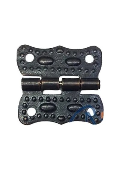 Hubrendy Çer Papatya Menteşe - Küçük 20x20 Mm, Antik, 100 Adet