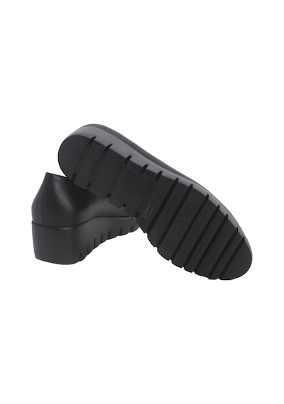 Sneaker Günlük Kadın 952581dp Donna Serena 2581 Dp Softnaıl Pelle Nero Pelle Nero