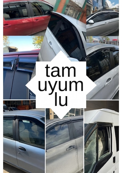 Nissan Primastar Panelvan / Combi 2014 Cam Rüzgarlığı 2'lü