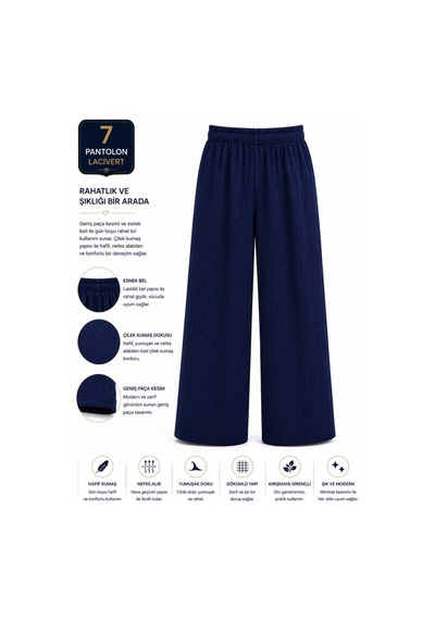 Miss Meliss Yazlık Çilek Kumaş Düğme Detaylı Beli Bağlamalı İkili Tunik - Pantolon Takım Lacivert Lacivert Miss Meliss Yazlık Çilek Kumaş Düğme Detaylı Beli Bağlamalı İkili Tunik - Pantolon Takım Lacivert Lacivert