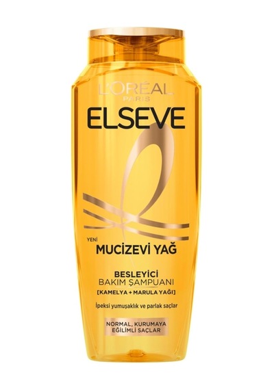 L'oreal Paris Elseve Mucizevi Yağ Besleyici Bakım Şampuanı 300 Ml Diğer