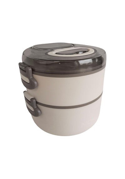 Noki Kids Paslanmaz Çelik Beslenme Kabı 1200 Ml Çift Katlı Çok Renkli