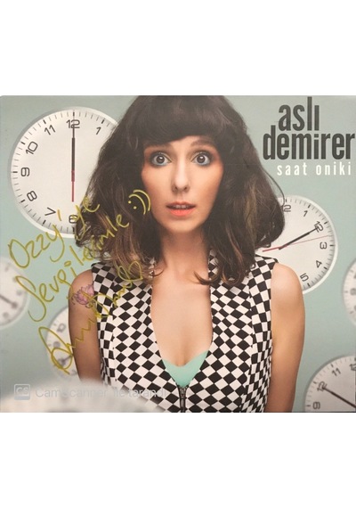 Plak Değildir Cd Dir Cd Aslı Demirer Saat Oniki İmzalı Cd