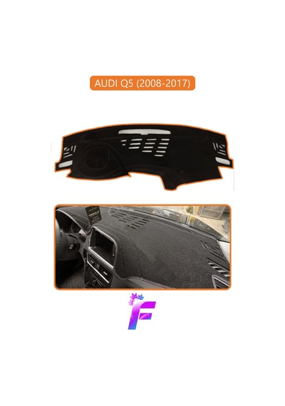 Audı Q5 2008-2017 Araca Özel Torpido Örtüsü Ön Göğüs Kılıfı Tam Koruma Oto Aksesuar C82