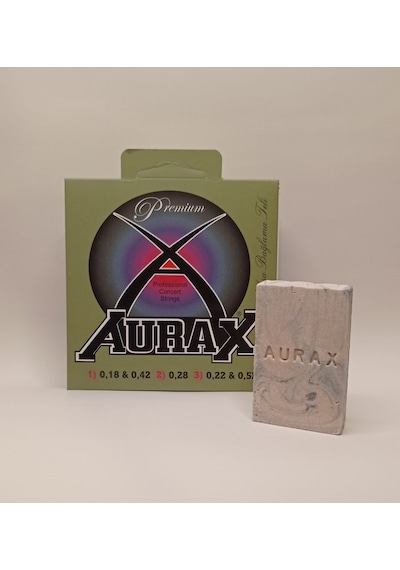 Aurax Ax-18-s Kısa Sap Bağlama Teli Profesyonel 0.18 Sabun Hediyeli