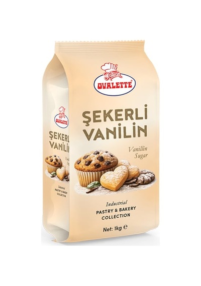 Ovalette Şekerli Vanilin 1 Kg 10'li Paket