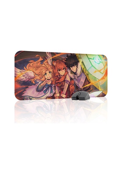 The Rising Of The Shield Hero Dikişli Kauçuk Oyuncu Mousepad V4 - 70x30 Xl Gaming Mouse Pad