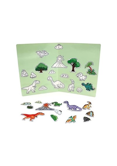 Dino World Manyetik Hikaye Oluşturma Kutu Oyunu