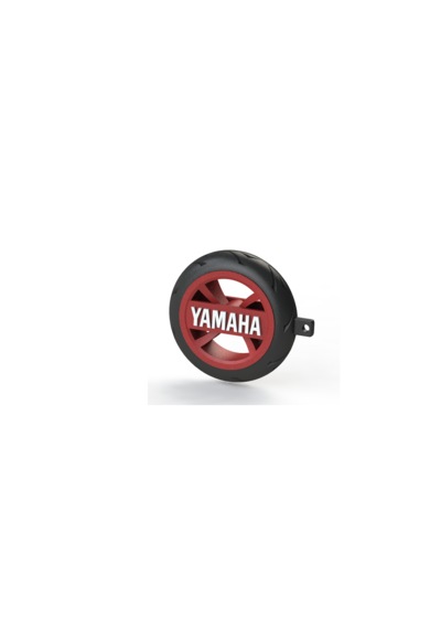 Yamaha Logolu Özel Tasarım Lastik Detaylı Motosiklet Anahtarlığı Kırmızı / Mavi Renk Seçenekleriyle Kırmızı