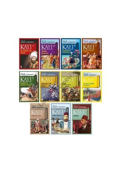 Osmanlı Tarihi Kayı Seti - 11 Kitap Takım - Ahmet Şimşirgil - Timaş Yayınları