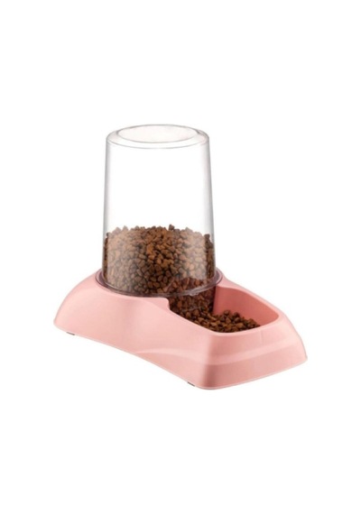 2 Adet Hazneli Mama Ve Su Kabı 1.75 L Plastik