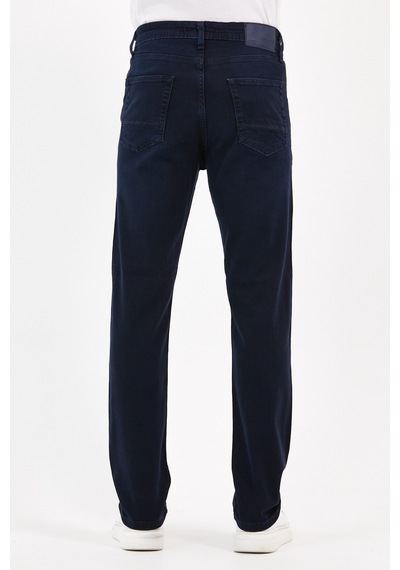 Digital Jeans Normalkesim Fermuarlı Genişpaça Yüksekbel Ba Lacivert Açık Gri