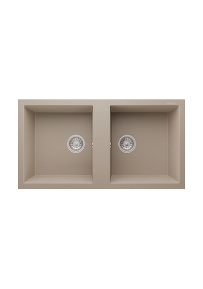 Nemrut 97 P019 Granit Evye 970x520 Mm Çift Göz Damlalıksız Mutfak Evyesi - Realston P019 Nemrut Cappicino Çok Renkli Nemrut 97 P019 Granit Evye 970x520 Mm Çift Göz Damlalıksız Mutfak Evyesi - Realston P019 Nemrut Cappicino Çok Renkli