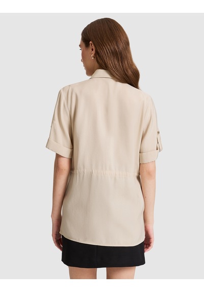 Pierre Cardin Kadın Kum Gömlek Kısa Kollu 50320359-vr085