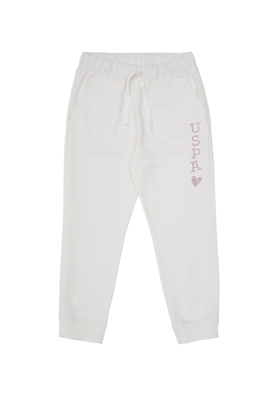 U.S. Polo Assn. Kız Çocuk Krem Jogger Eşofman Altı 50317895-VR256