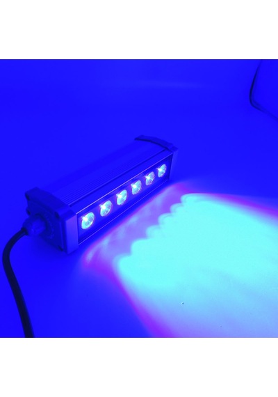 Led Aydınlatma Wall Washer Duvar Boyama 20 Cm 6w Mavi