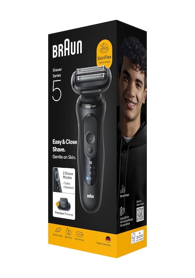 Braun Series 5 Elektrikli Tıraş Makinesi, Islak Ve Kuru, Hassas Düzeltici Başlık, 52-n1200s 1 Saat