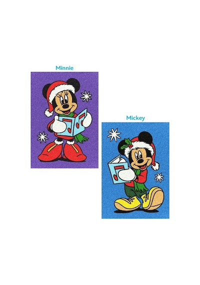 Eğitici Ve Eğlenceli Kum Boyama Seti-disney Mickey Clup & Happy New Year Ds-36