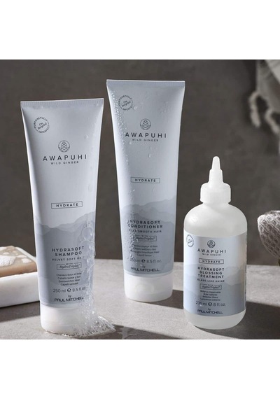 Awapuhi Wild Ginger Paul Mitchell Awg Hydrasoft Glossing Treatment Serum 236 Ml