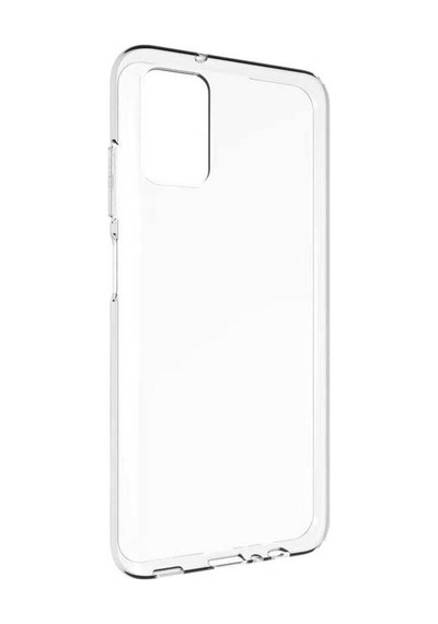 Zore Galaxy Uyumlu A03s Kılıf Süper Silikon Kapak - Renksiz Renksiz