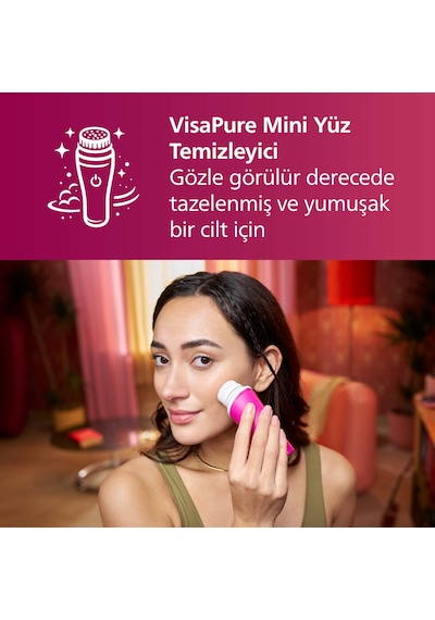 Philips Lumea 7000 Serisi BRI924/00 IPL Tüy Alma,Yüz Temizleme Cihazı, Vücut ve Yüz, 2 Başlık, Çanta