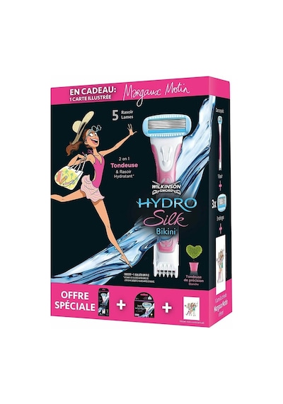 Wilkinson Sword Hydro Silk Bikini 5 Bıcaklı Tıraş Makinası Seti 3 Adet Yedek Başlık