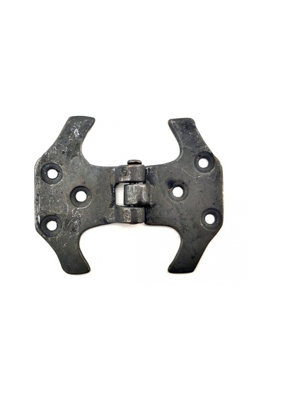 Antika Tarz Dekoratif Pirinç Fit Menteşe - 67 Mm, Oksit Sarı