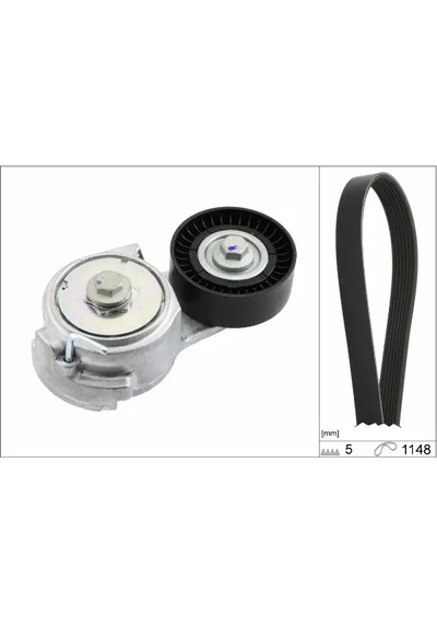V Kayış Gergi Rulmanı - Fiat Stilo, 500, Panda, Grande Punto, Punto, Doblo, Bravo, Fiorino, Qubo, Idea, Uno, Linea, Giulietta, Mito - Schaeffler-ın 83965367