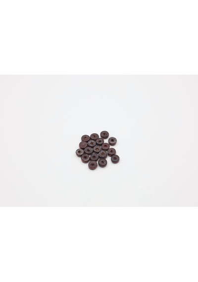 Ahşap Boncuk Tıpa 8mm çok renkli