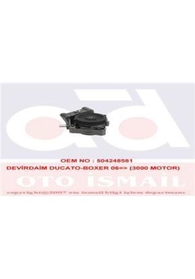 GRAF PA1026 DEVİRDAİM SU POMPASI DUCATO 06- / BOXER 06- / JUMPER