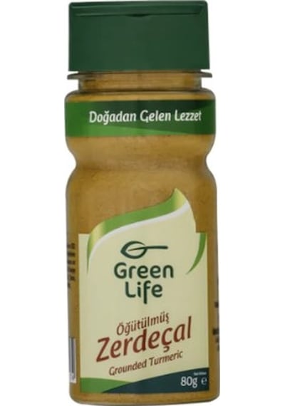 Green Life Öğütülmüş Zerdeçal 80 G