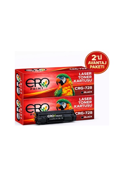 Canon İ-sensys Mf4890dw Uyumlu Toner - 2'li  Paket