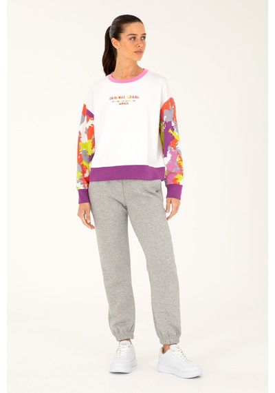 U.s. Polo Assn. Kadın Beyaz Sweatshirt 50284346-vr013 Beyaz