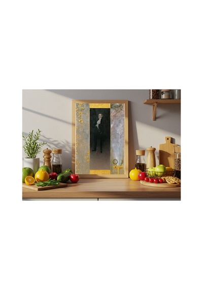 Klimt Clavigo'da Carlos Rolünde Josef Lewinsky Çerçevesiz Poster 30x42 Cm A3 Tablo Art Nouveau