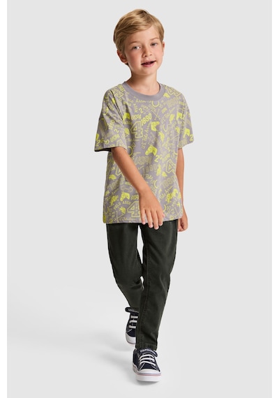U.S. Polo Assn. Erkek Çocuk Gri Tişört 50327032-vr024