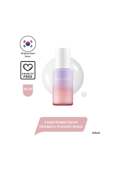 Varı Hope Varı:hope Triple Collagen Premium Ampoule 30 Ml 3 Çeşit Kolajen İçeren Sıkılaştırıcı Premium Ampul